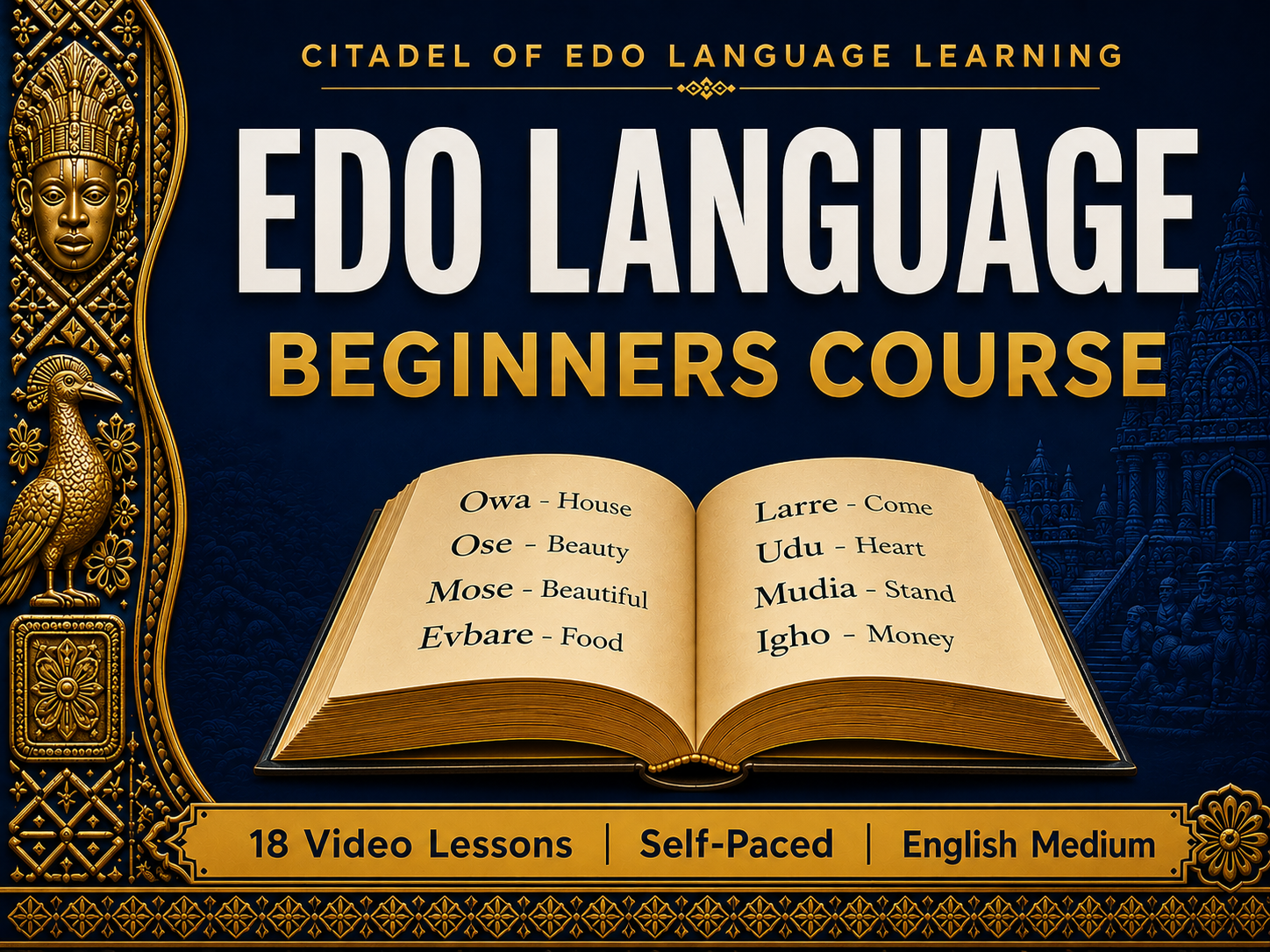 Citadel of Edo Language Learning – Edo Language Beginners Course